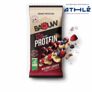 BARRE PROTEINEE FRUITS ROUGES-CAJOU