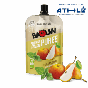 COMPOTE POIRE POMME MENTHE 90G