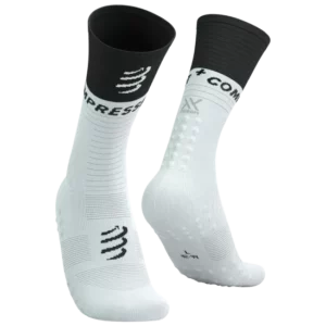 MID COMPRESSION SOCKS V2.0 WHITE/BLACK