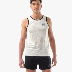 PERFORMANCE SINGLET SUGAR/CAMO PRINT