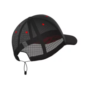 RACING TRUCKER CAP BLACK/RED