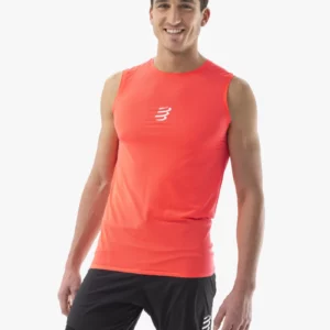 TRAIL RACING TANK FLUO RED